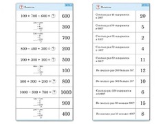Комплект карточек (10) "Обучающий калейдоскоп. Трехзначные числа" - fgospostavki.ru - Обнинск