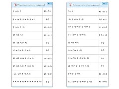 Комплект карточек (10) "Обучающий калейдоскоп. Умножение на 7, 8 и 9" - fgospostavki.ru - Обнинск