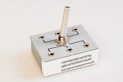 Переключатель двухполюсный (демонстрационный) - fgospostavki.ru - Обнинск