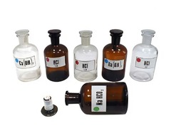 Набор склянок для растворов 250 миллилитров (с притертой пробкой) - fgospostavki.ru - Обнинск