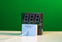 Датчик температуры с независимой индикацией (термометр демонстрационный) - fgospostavki.ru - Обнинск