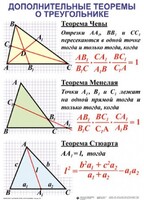 Комплект таблиц Треугольники (19 таблиц) - fgospostavki.ru - Обнинск