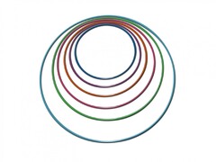 Обруч гимнастический стальной окрашенный утяжеленный (900 миллиметров, 1050 грамм) - fgospostavki.ru - Обнинск