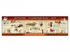 Настенное полотно "История Олимпийских игр" - fgospostavki.ru - Обнинск