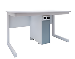 Стол ученический для кабинета физики/биологии двухместный - fgospostavki.ru - Обнинск