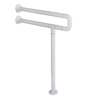 Поручень напольно-настенный с антибактериальным покрытием (белый) - fgospostavki.ru - Обнинск