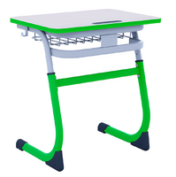 Парта SMARTY одноместная регулируемая по высоте с антивандальной кромкой - fgospostavki.ru - Обнинск