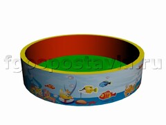 Сухой бассейн круглый с шелкографией - fgospostavki.ru - Обнинск