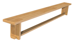 Скамейка гимнастическая (деревянные ножки) (2,5 м)  - fgospostavki.ru - Обнинск