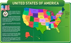 Стенд "United States Of America" - fgospostavki.ru - Обнинск