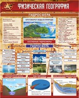 Стенд "Физическая география. Гидросфера" Вариант 1 - fgospostavki.ru - Обнинск