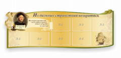 Стенд резной "Из дальних странствий возвратясь" - fgospostavki.ru - Обнинск