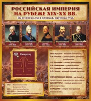 Стенд "Российская Империя" - fgospostavki.ru - Обнинск