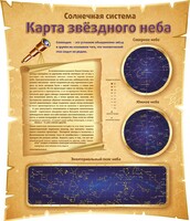 Стенд "Карта звездного неба" - fgospostavki.ru - Обнинск