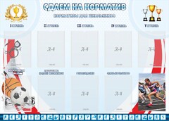 Стенд "Сдаем на норматив" Вариант 2 - fgospostavki.ru - Обнинск