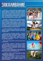 Стенд "Закаливание" - fgospostavki.ru - Обнинск