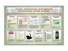 Стенды "Учебно-практическое оборудование по оказанию первой помощи" - fgospostavki.ru - Обнинск