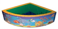 Сухой бассейн угловой полукруглый с шелкографией - fgospostavki.ru - Обнинск