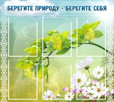 Стенд "Берегите природу - берегите себя" - fgospostavki.ru - Обнинск