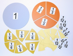 Набор магнитных карточек "Доли и дроби - 3" - fgospostavki.ru - Обнинск