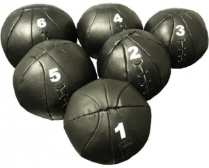 Медицинбол (1 килограмм, натуральная кожа) - fgospostavki.ru - Обнинск