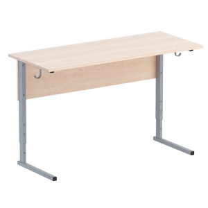 Стол ученический двухместный регулируемый на прямоугольной трубе - fgospostavki.ru - Обнинск