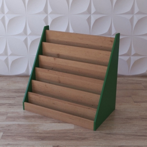 Стеллаж-витрина для книг "Познавательная горка" - fgospostavki.ru - Обнинск