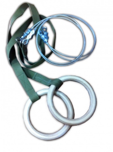 Кольца гимнастические с тросом (2 метра) - fgospostavki.ru - Обнинск