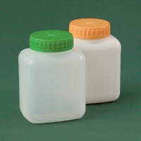 Банка прямоугольная 500 мл белая с крышкой и прокладкой - fgospostavki.ru - Обнинск