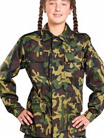 Костюм детский военно-полевой зелёный кмф - fgospostavki.ru - Обнинск