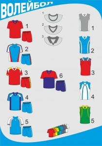 Форма волейбольная с короткими рукавами - fgospostavki.ru - Обнинск