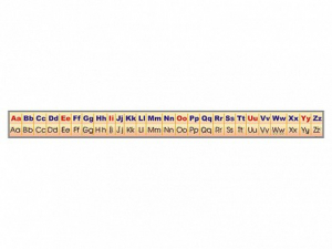 Стенд-лента "Алфавит" (английский язык) - fgospostavki.ru - Обнинск