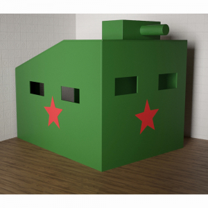 Игровой домик «Танк» - fgospostavki.ru - Обнинск