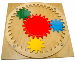 Тактильно-развивающая панель “Планетарный механизм” - fgospostavki.ru - Обнинск