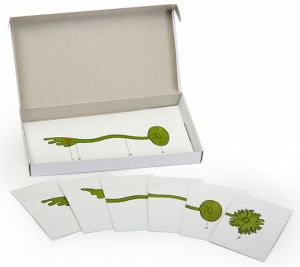 Модель-аппликация "Роль ядра в регуляции развития организма" (набор из 8 карт) - fgospostavki.ru - Обнинск