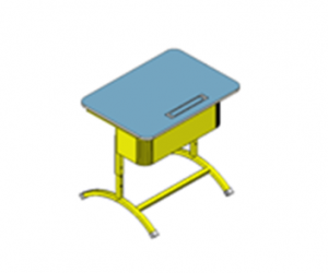 Стол ученический "Асташка -1" одноместный регулируемый - fgospostavki.ru - Обнинск