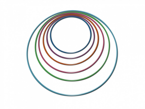 Обруч гимнастический стальной окрашенный (750 миллиметров, 700 грамм) - fgospostavki.ru - Обнинск