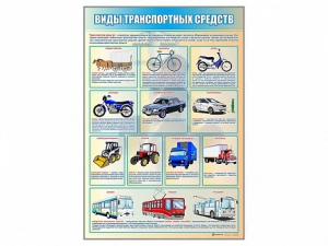 Стенд "Виды транспортных средств" - fgospostavki.ru - Обнинск