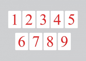 Магнитная математика Наталии Пятибратовой (Карточки с числами) - fgospostavki.ru - Обнинск