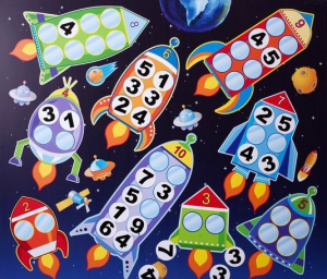 Магнитная доска "Ракеты" - fgospostavki.ru - Обнинск