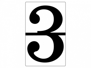 Набор магнитных карточек "Произвольный размер "3" (3 штуки) - fgospostavki.ru - Обнинск