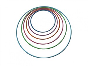 Обруч гимнастический стальной утяжеленный (1000 мм)  - fgospostavki.ru - Обнинск