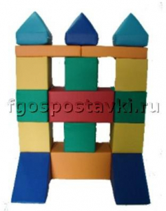 Мягкий модуль-конструктор "Башня" (17 элементов) - fgospostavki.ru - Обнинск