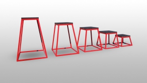 Набор прыжковых тумб (5 штук) - fgospostavki.ru - Обнинск