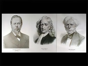 Стенд - портреты физиков (35 штук, формат А3) - fgospostavki.ru - Обнинск