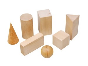 Набор "Тела геометрические" (деревянные) - fgospostavki.ru - Обнинск