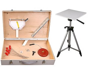 Комплект приборов и инструментов топографических (демонстрационные) - fgospostavki.ru - Обнинск