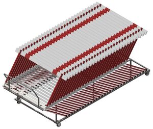 Тележка для барьеров на колесиках - fgospostavki.ru - Обнинск