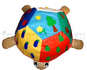 Дидактический чехол к черепахе «Весёлый огород» Д=100 см - fgospostavki.ru - Обнинск