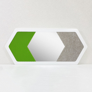 Декоративная тактильная панель 3в1 - «Ворс, Зеркало, Резина» - fgospostavki.ru - Обнинск